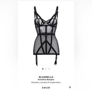 Brand new, with tags, bluebella Karolyna Basque size 36DD